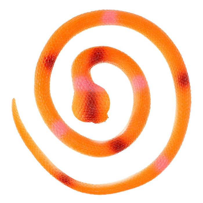 Новый год! Игрушка-антистресс Новый год! Игрушка-антистресс "Змейка" 70см, микс, в шоубоксе