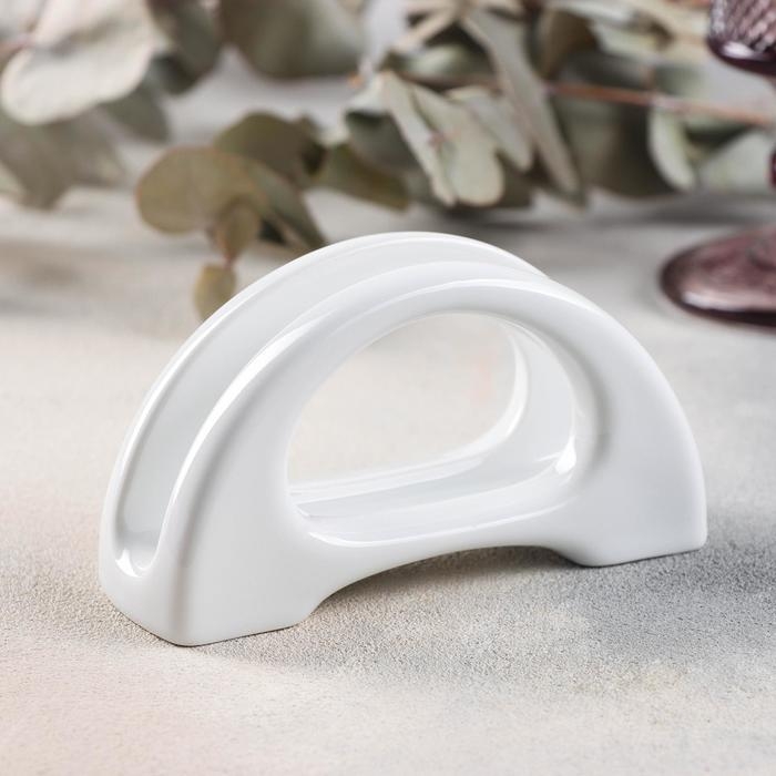 Салфетница «Бельё», цвет белый Салфетница «Бельё», цвет белый