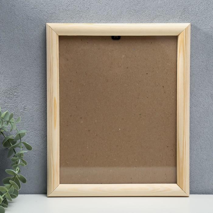 Фоторамка 20х25 см белое дерево № 5 Фоторамка 20х25 см белое дерево № 5