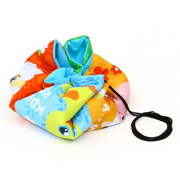 Игровой коврик-сумка для детей «Зверята», диаметр 100 см, виды МИКС, Крошка Я Игровой коврик-сумка для детей «Зверята», диаметр 100 см, виды МИКС, Крошка Я