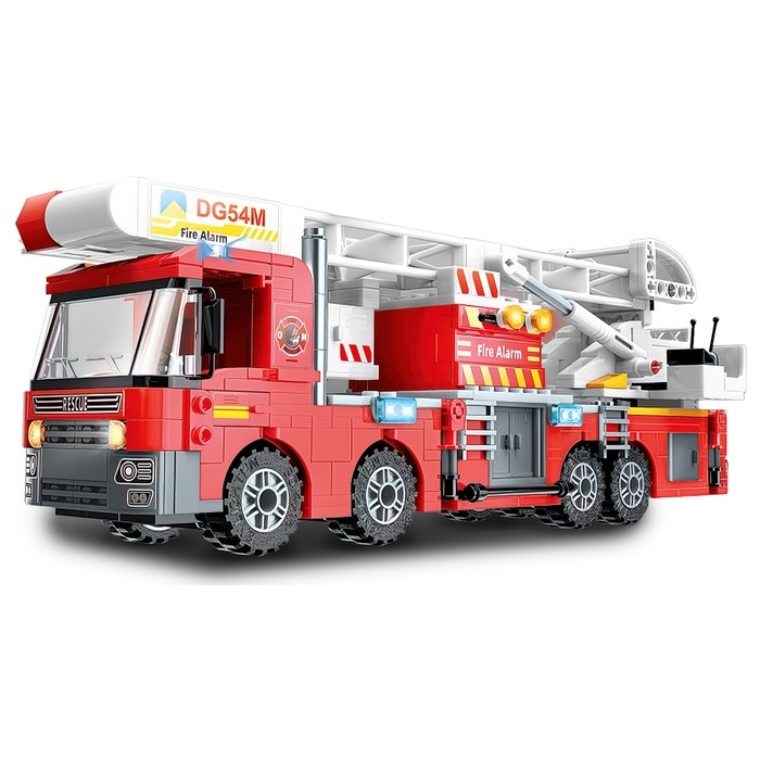 Конструктор Огнеборцы «Пожар в многоэтажке», 686 деталей Конструктор Огнеборцы «Пожар в многоэтажке», 686 деталей