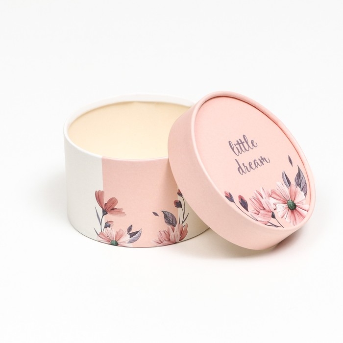 Набор шляпных коробок 3 в 1 "Little dream", завальцованная, 16 х 10, 14 х 9, 13 х 8,5 см