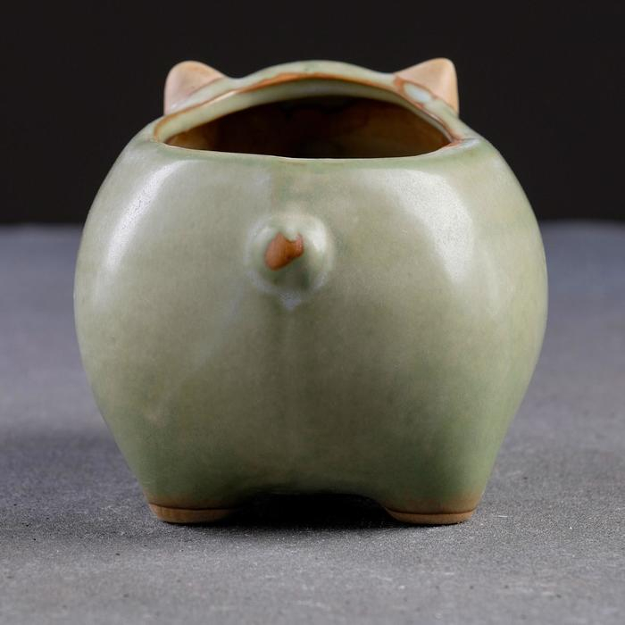 Горшок Горшок "Лаки Свинка" 11х9х8см