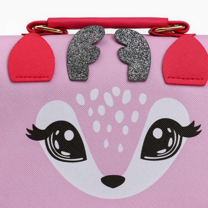 Детская сумка Детская сумка "Оленёнок", с ушками р-р. 16*12*6.5 см