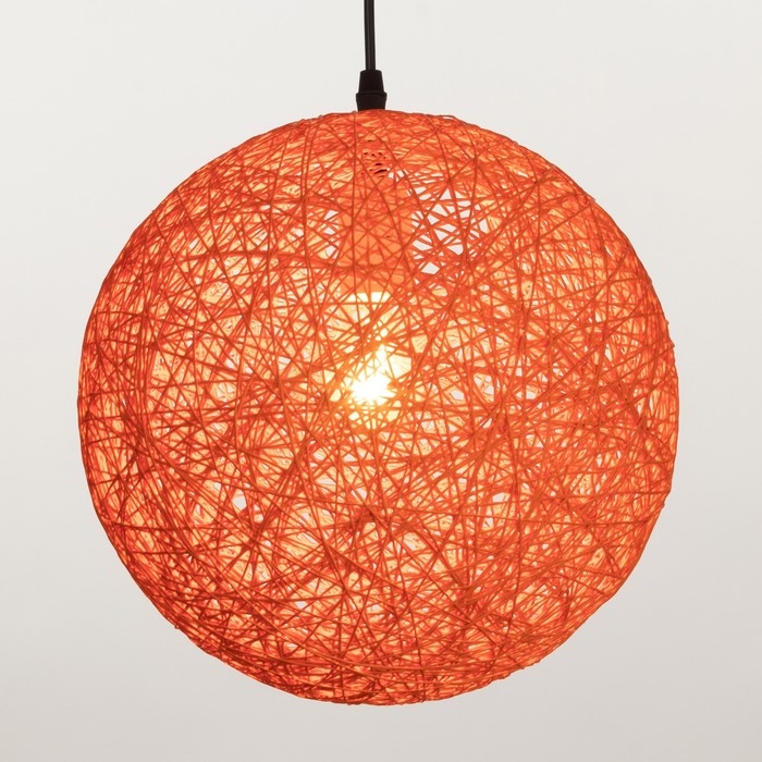 Светильник BayerLux Ротанг 1хЕ27 15Вт оранжевый 30х30х130 см Светильник BayerLux Ротанг 1хЕ27 15Вт оранжевый 30х30х130 см
