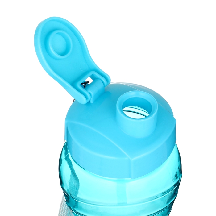 Бутылка для воды, 1 л, 25 х 9 см,  синяя Бутылка для воды, 1 л, 25 х 9 см,  синяя