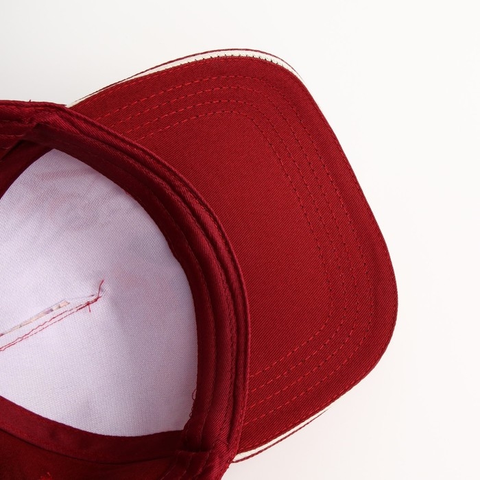 Кепка женская LOVE, цвет красный, р-р 56