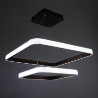 Люстра с ПДУ 1509/2CF LED 90Вт 3000-6000К кофе 60х60х104 см BayerLux