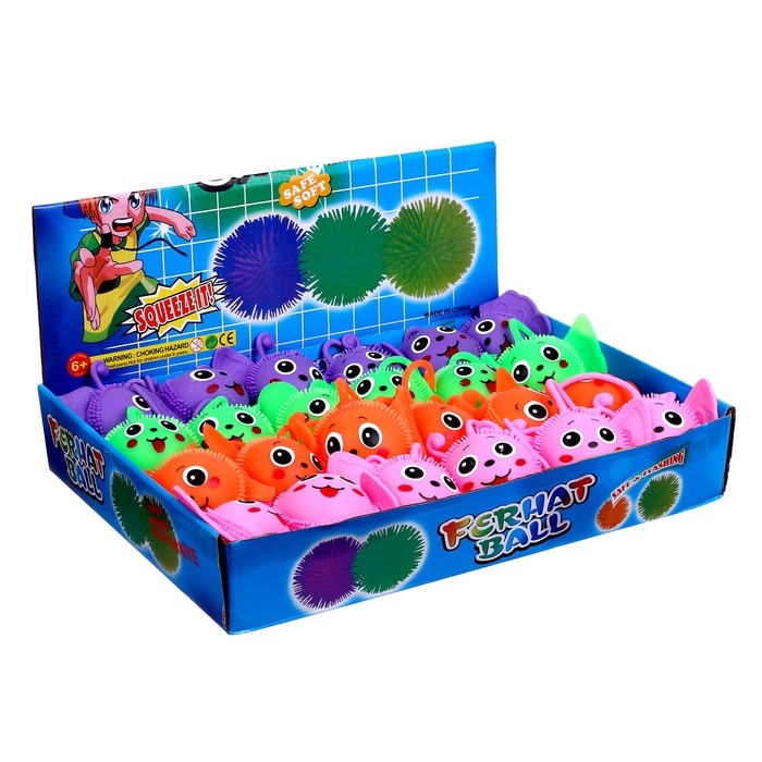 Ёжка «Пчёлка», световой, цвета МИКС Ёжка «Пчёлка», световой, цвета МИКС