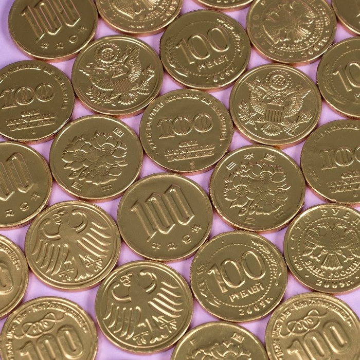 Набор кондитерских изделий Набор кондитерских изделий "Валютный фонд", в пакете, 600 г