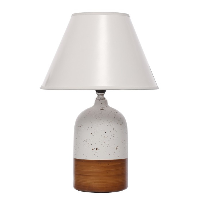 Лампа настольная 16394/1 E14 40Вт белый 22х22х37 см RISALUX