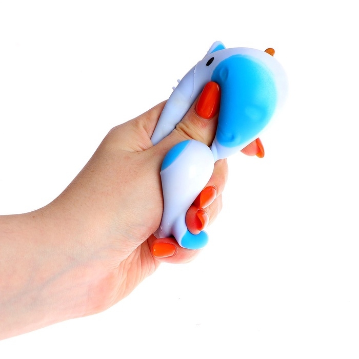 Антистресс мялка «Единорог», набор 3 шт, цвета МИКС Антистресс мялка «Единорог», набор 3 шт, цвета МИКС