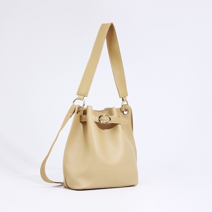 Сумка-мешок на магните, цвет бежевый Сумка-мешок на магните, цвет бежевый