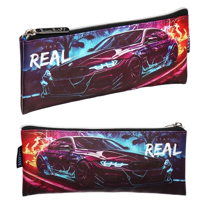 Пенал мягкий, 1 отделение, 90 х 215 х 10 мм, плоский, deVENTE, Stay Real, искусственная кожа 7024418 Пенал мягкий, 1 отделение, 90 х 215 х 10 мм, плоский, deVENTE, Stay Real, искусственная кожа 7024418