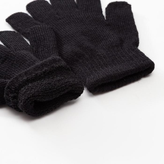 Перчатки детские MINAKU  Перчатки детские MINAKU "Однотонные",цв. черный, р-р 16 (10-12 лет)