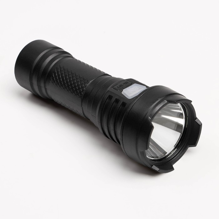 Фонарь ручной аккумуляторный, 800 мАч, 3 Вт, LED, 3 режима, USB Фонарь ручной аккумуляторный, 800 мАч, 3 Вт, LED, 3 режима, USB