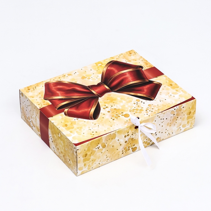 Коробка складная Коробка складная "Бант" 31,5 х 24,5 х 9 см