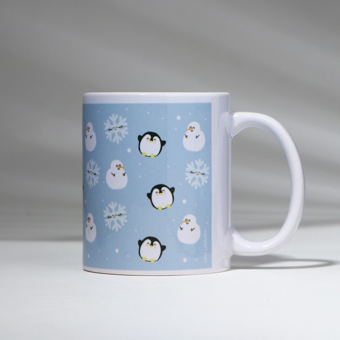 Кружка керамическая с сублимацией Дорого внимание «Паттерн», 320 мл Кружка керамическая с сублимацией Дорого внимание «Паттерн», 320 мл