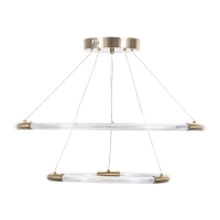 Светильник "Рингас" 2хLED 68Вт 3000-6000К золото 57х57х120 см BayerLux
