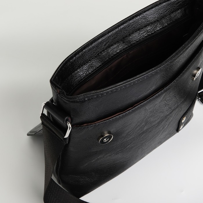 Сумка мужская, цвет чёрный Сумка мужская, цвет чёрный