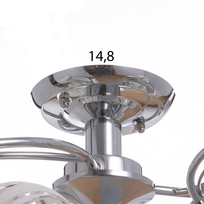 Люстра Люстра "Венда" 6х40Вт Е27 Хром МОДЕЛЬ: 2800089