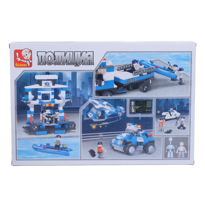 Конструктор «Полицейский спецназ: спецоперация», 403 детали Конструктор «Полицейский спецназ: спецоперация», 403 детали