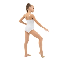 Купальник для гимнастики и танцев Grace Dance, р. 30, цвет белый