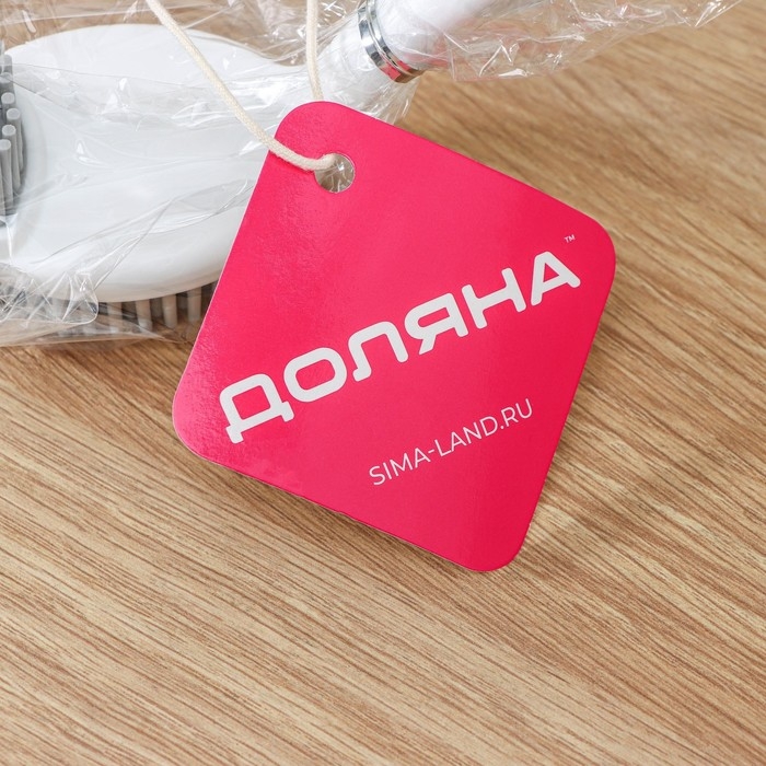 Щётка для посуды Доляна Meli, бамбуковая ручка, двухсторонняя, ворс TPR 1,8 см, 5×26,5 см Щётка для посуды Доляна Meli, бамбуковая ручка, двухсторонняя, ворс TPR 1,8 см, 5×26,5 см