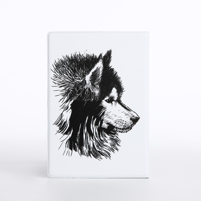 Обложка для паспорта, цвет белый Обложка для паспорта, цвет белый