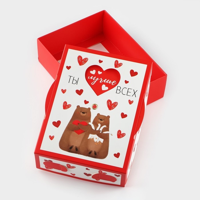 Коробка складная «Любовь », 16 х 12 х 5 см