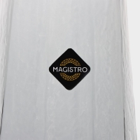 Набор бокалов для шампанского стеклянный Magistro «Дарио», 180 мл, 7×27,5 см, 6 шт, цвет графит