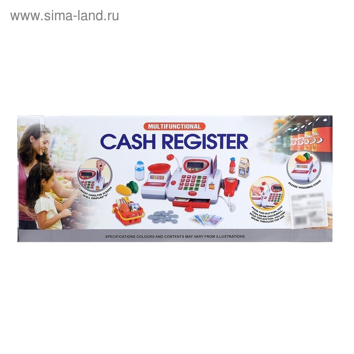 Касса «Продуктовый магазинчик» с корзинкой
