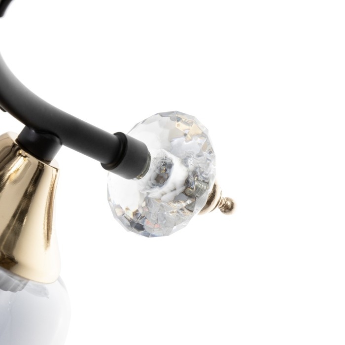 Люстра Люстра "Клео" 2хЕ27 40Вт черный 50х22х24см BayerLux