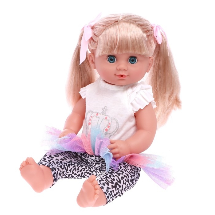 Пупс функциональный «Валюша» с аксессуарами, пьет, писает Пупс функциональный «Валюша» с аксессуарами, пьет, писает