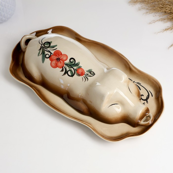 Набор для заливного №1, 2 предмета: блюдо+форма Набор для заливного №1, 2 предмета: блюдо+форма