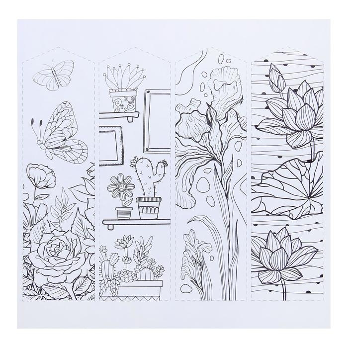 Раскраска - антистресс, альбом «Цветочное наслаждение» 20 стр. Раскраска - антистресс, альбом «Цветочное наслаждение» 20 стр.