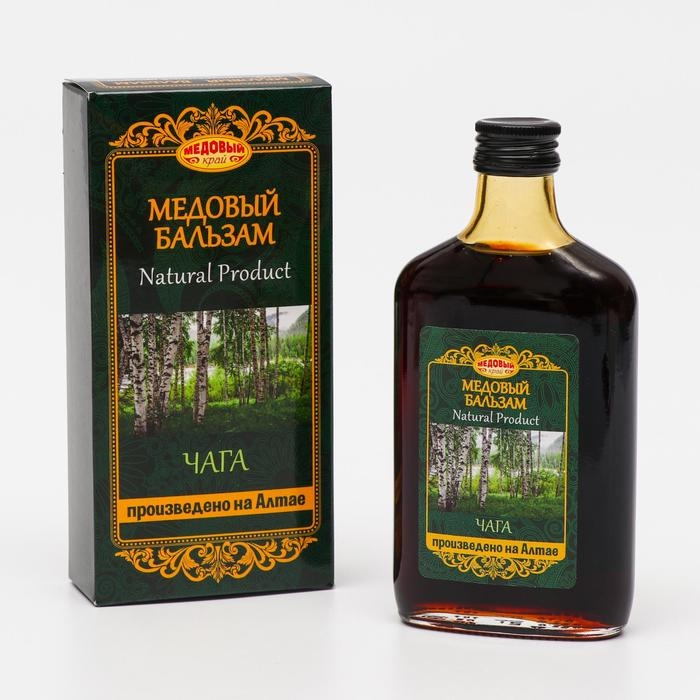 Медовый бальзам «Чага» алтайский, 250 мл Медовый бальзам «Чага» алтайский, 250 мл