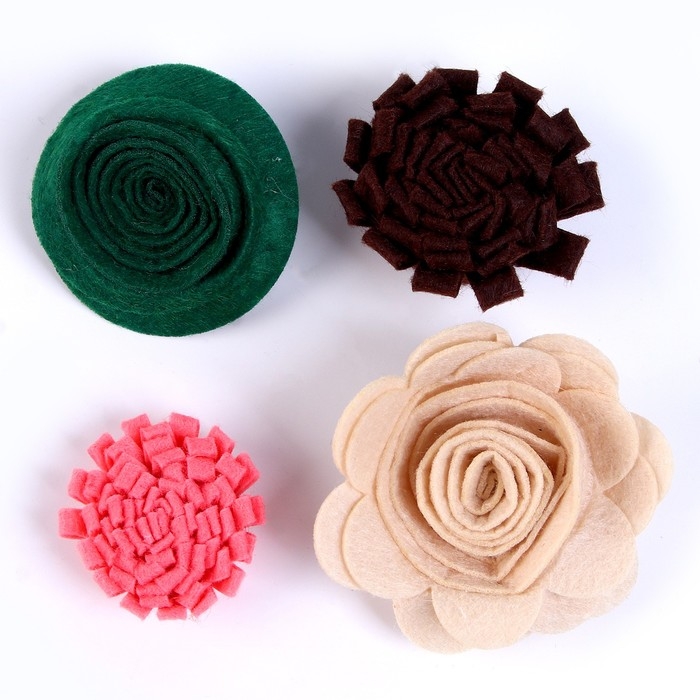 Набор для творчества: декор из фетра и набор бусин «Цветочное настроение» Набор для творчества: декор из фетра и набор бусин «Цветочное настроение»