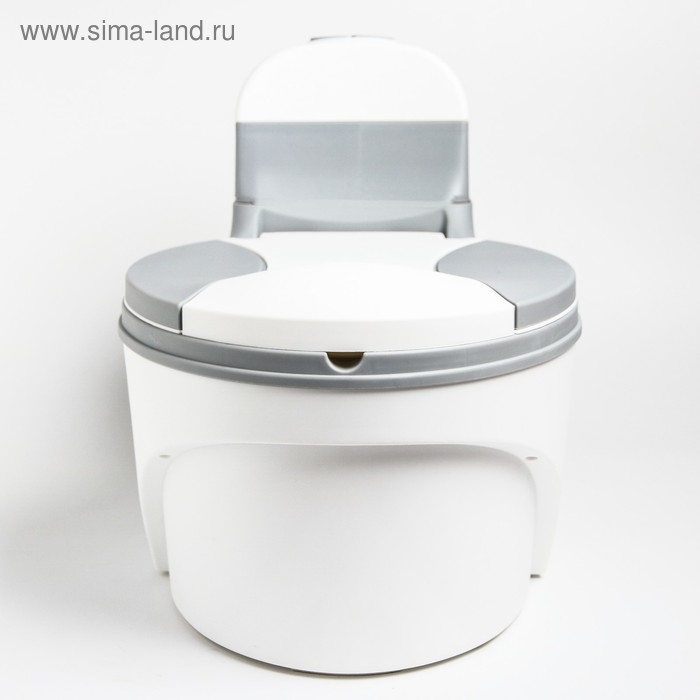 Горшок-унитаз, цвет белый/серый Горшок-унитаз, цвет белый/серый