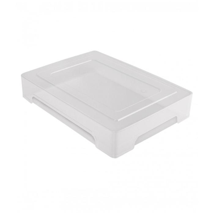 Контейнер для документов Стамм А4, 245 х 330 х 63 мм, пластик, прозрачный, прочный, вместительный Контейнер для документов Стамм А4, 245 х 330 х 63 мм, пластик, прозрачный, прочный, вместительный