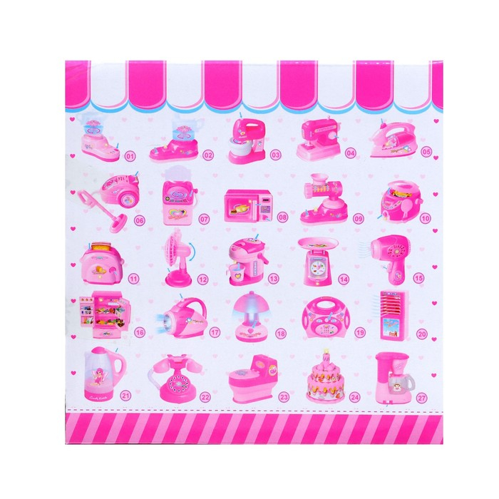 Бытовая техника «Микроволновая печь», свет, работает от батареек Бытовая техника «Микроволновая печь», свет, работает от батареек