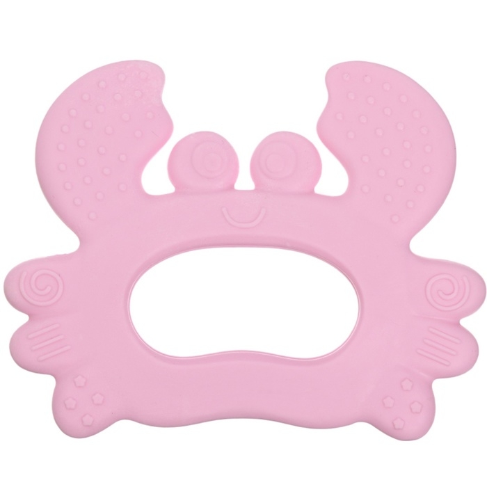 Набор прорезывателей силиконовых «Грызунки», с погремушкой, 3 шт., Крошка Я