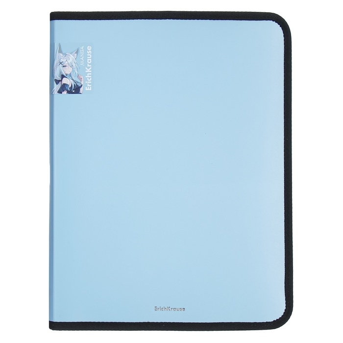 Папка для тетрадей на молнии А4+, ErichKrause Папка для тетрадей на молнии А4+, ErichKrause "Matt Manga", до 250 листов, микс