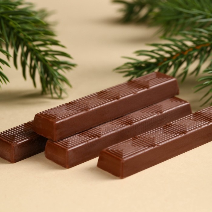 Молочный шоколад в стиках &laquo;Давай греться этой зимой вместе&raquo; в коробке-домике, 60 г.