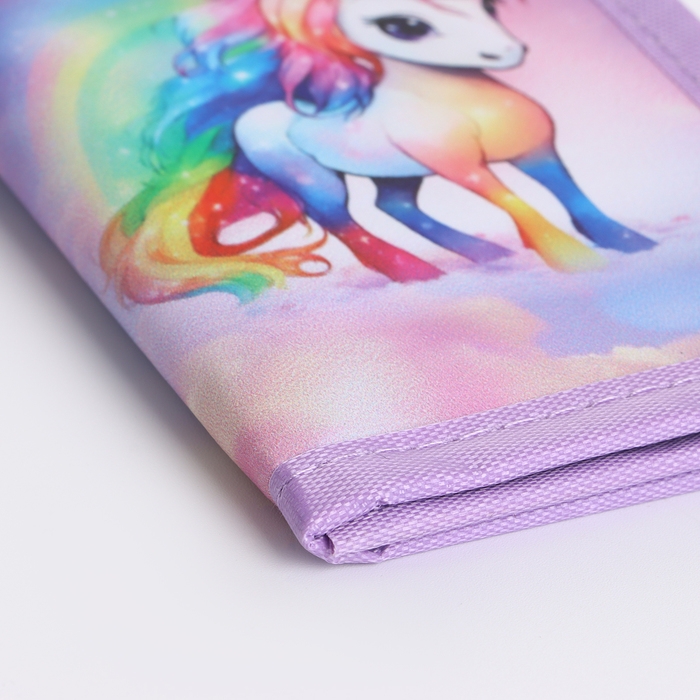 Кошелёк детский на липучке &laquo;Выбражулька&raquo;, цвет разноцветный