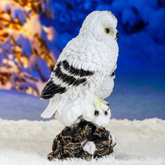 Садовая фигура Садовая фигура "Совы полярные" 19х20х38см