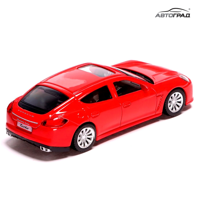 Машина металлическая PORSCHE PANAMERA TURBO, 1:43, цвет красный Машина металлическая PORSCHE PANAMERA TURBO, 1:43, цвет красный