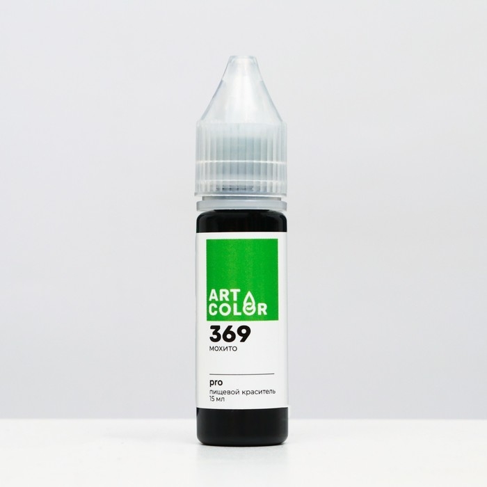 Гелевый краситель Art Color, мохито, 15 мл Гелевый краситель Art Color, мохито, 15 мл
