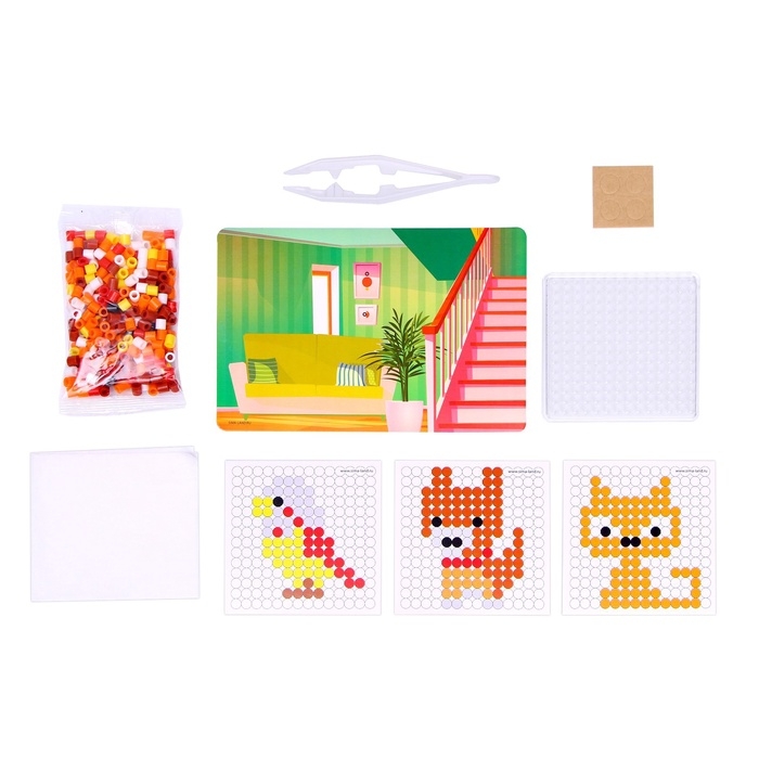 Термомозаика «Животные» с игровым полем Термомозаика «Животные» с игровым полем