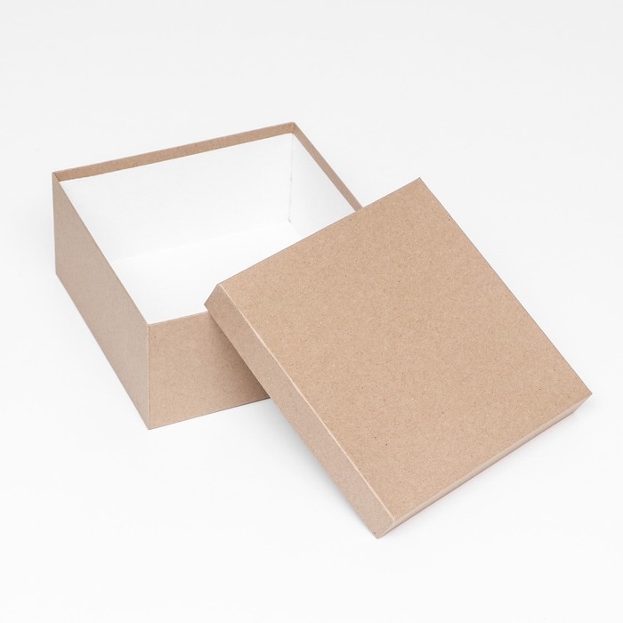 Подарочная коробка крафт, 24 х 24 х11,5 см Подарочная коробка крафт, 24 х 24 х11,5 см